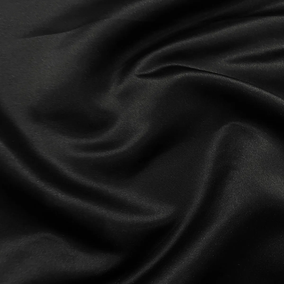 10pcs - Lamour (Dull) Satin Table Runner 14"x108" - Black 1155