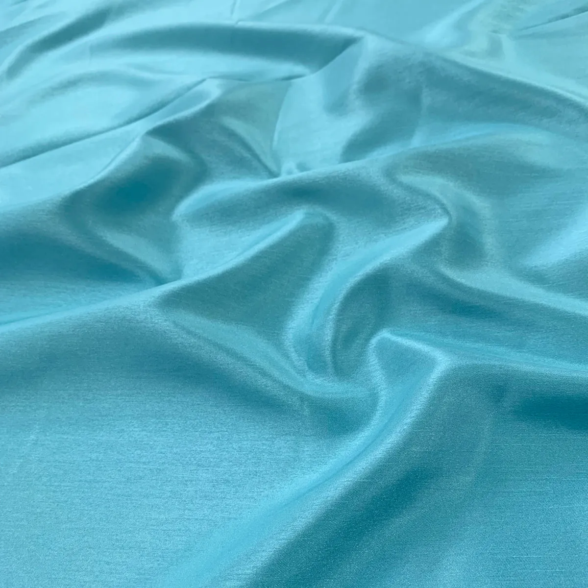 10pcs - Shantung Satin (Reversible) Table Runner 14"x108" - Aqua