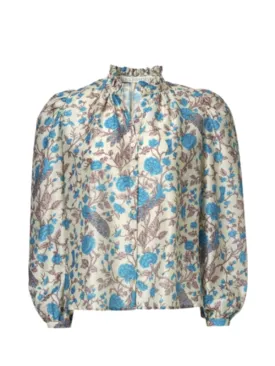 Annabel Peacock Plume Shirt