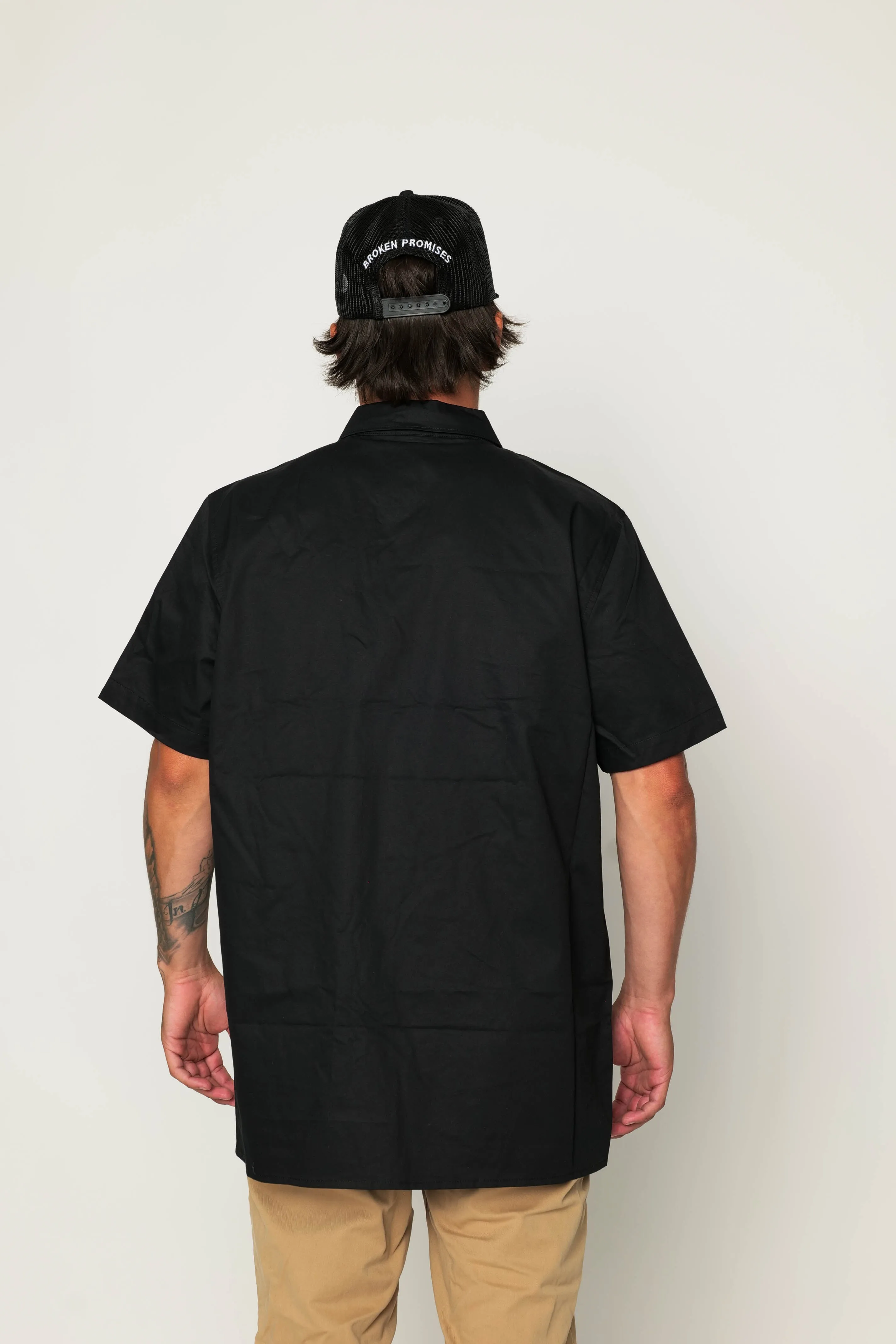 Antonym Button Up Black