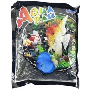 Aqua Base Sky Black Aquarium Gravel 1kg