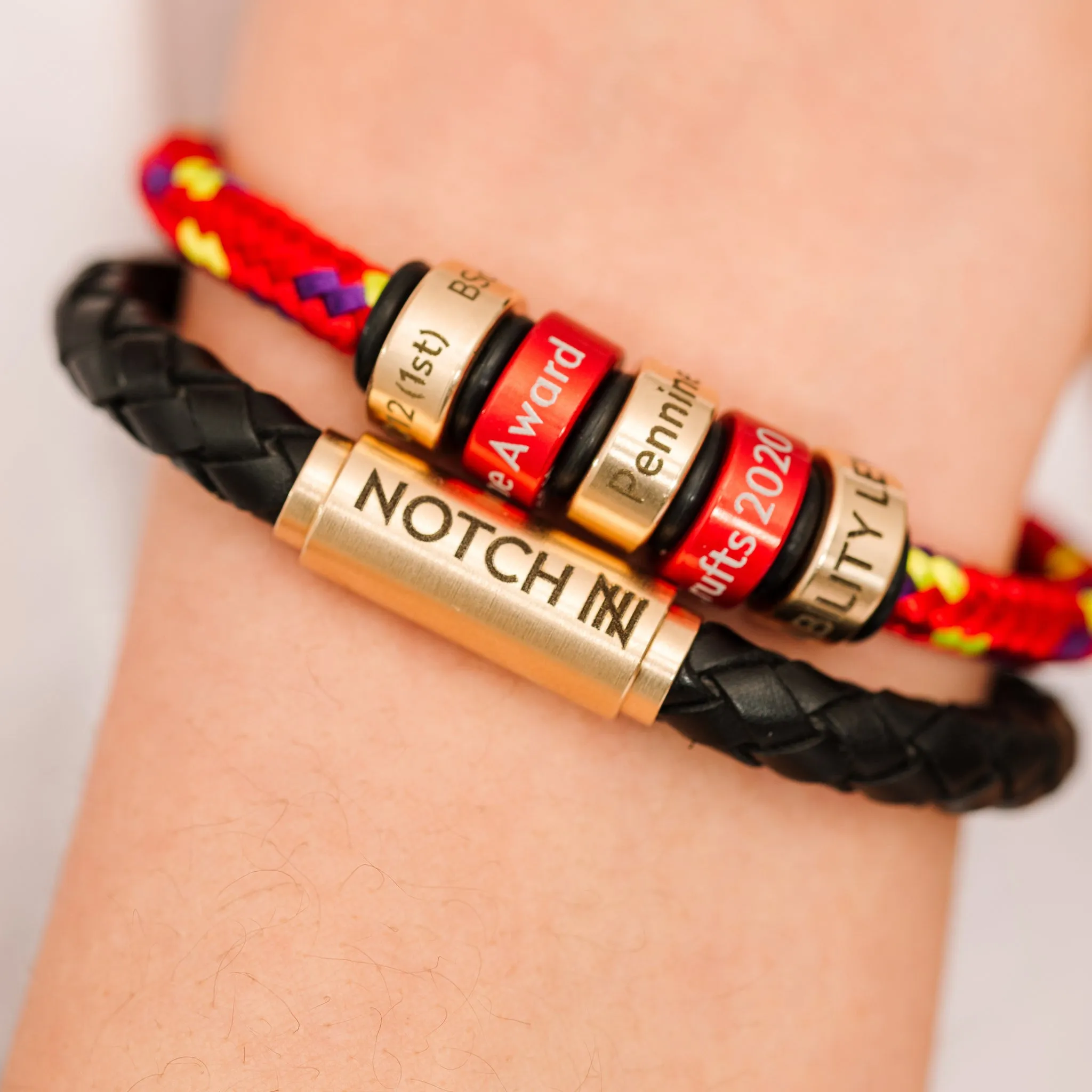 Barkshire Bandits Flyball Team NOTCH Bracelet and Charm