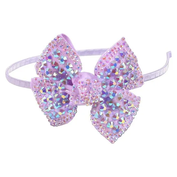 Bejeweled Bow Headband