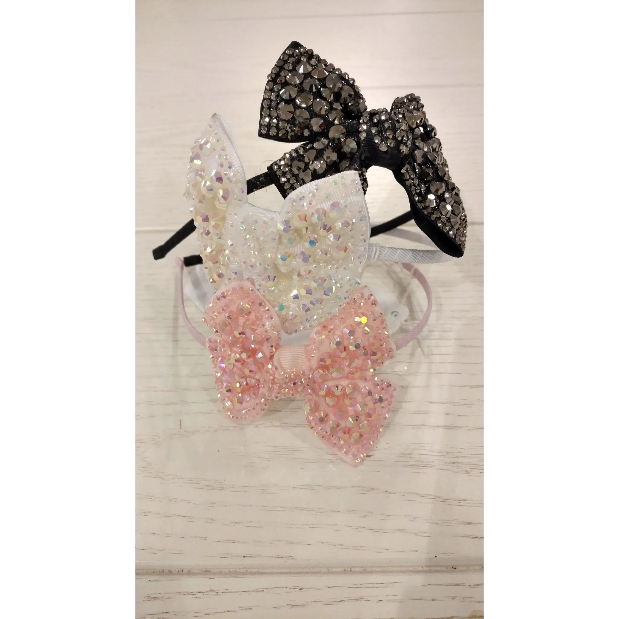 Bejeweled Bow Headband