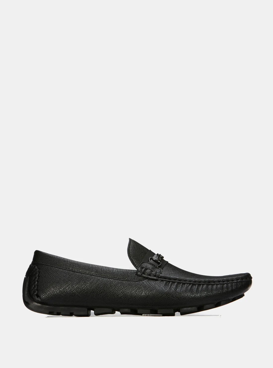 Black Aarav Loafers