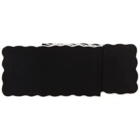 Black Florence Table Runner