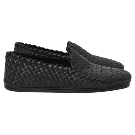 Bottega Veneta Intrecciato Weave loafers in Black Leather