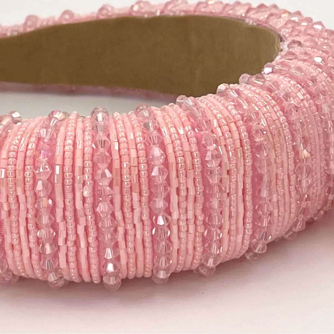 Brooke Girls Pink Headband