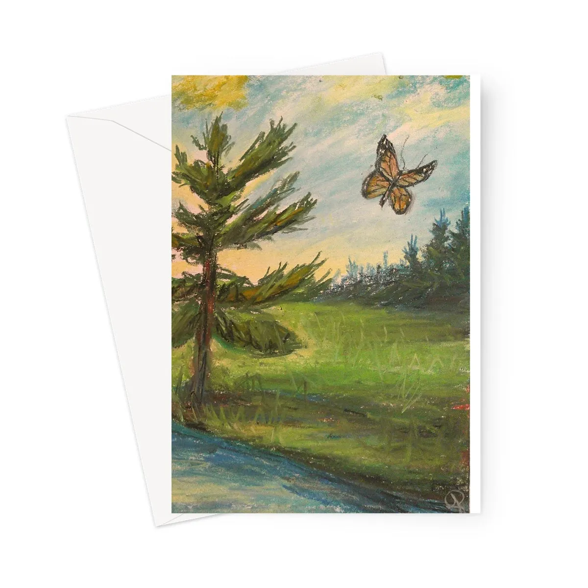 Buttered Sunset ~ Greeting Card