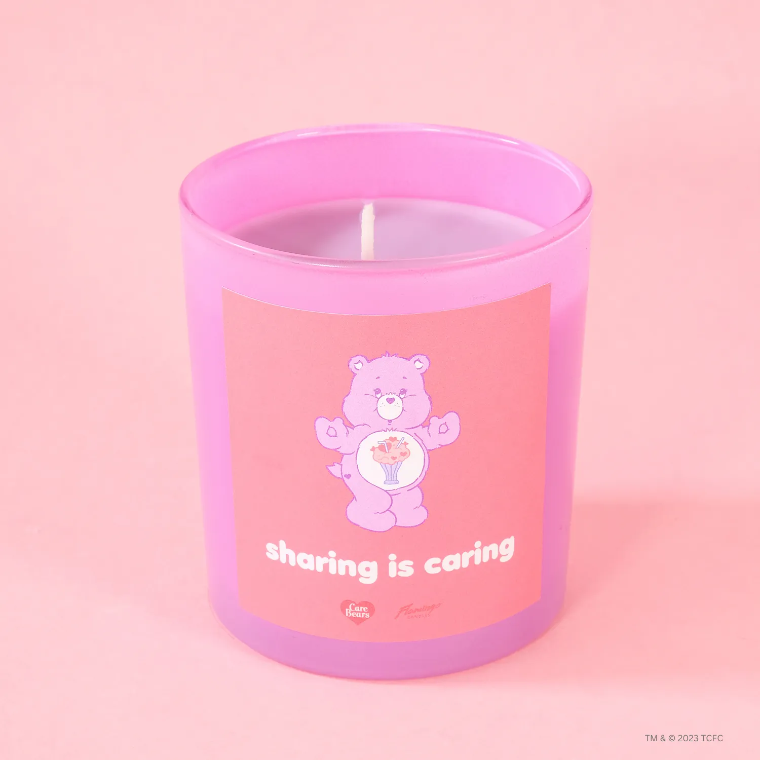 Care Bears x Flamingo Candles Watermelon Share Bear Jar Candle