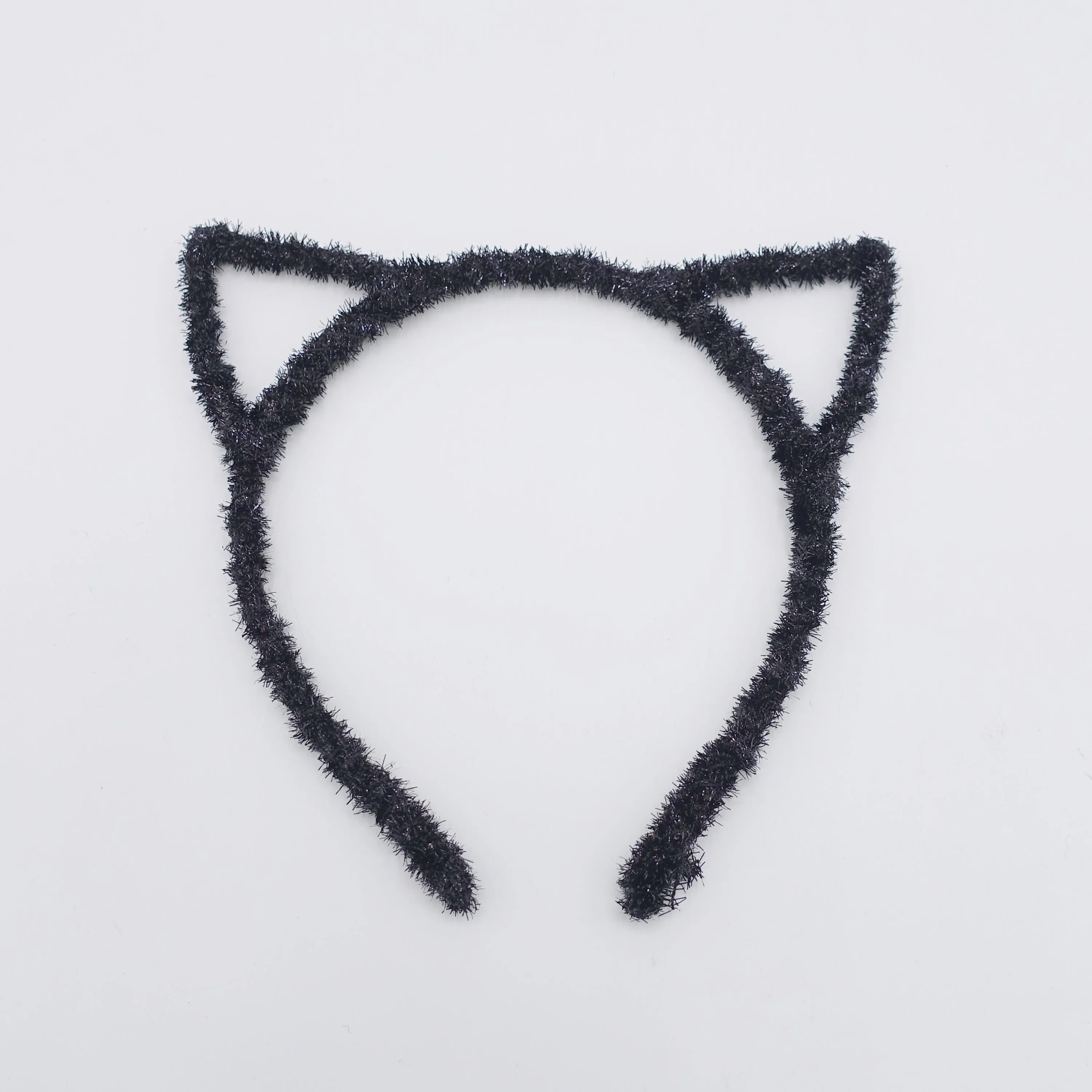 cat ear headband, spike sequin headband, glittering headband