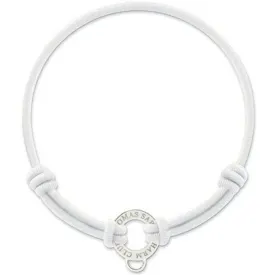 Charm Bracelet Gummi White