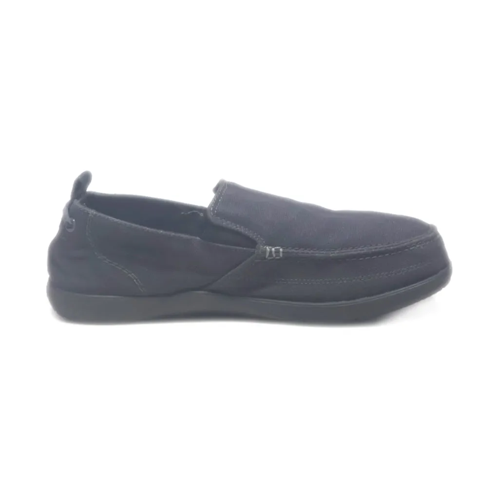 Crocs Walu Loafers Canvas Black Colour For Men