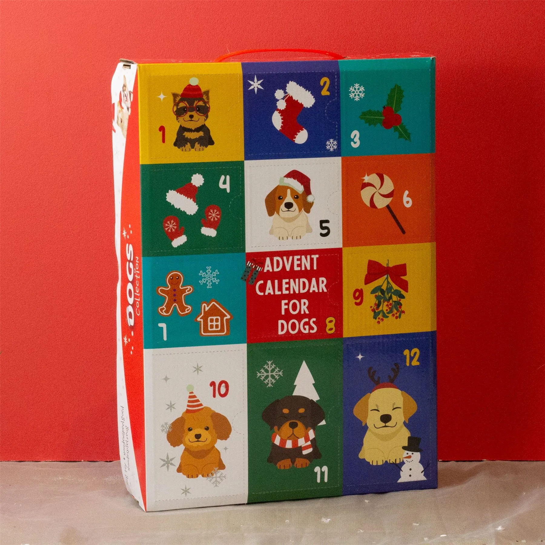 Dog Christmas Advent Calendar | Dog Toy Advent Calendar For Small & Medium Dogs