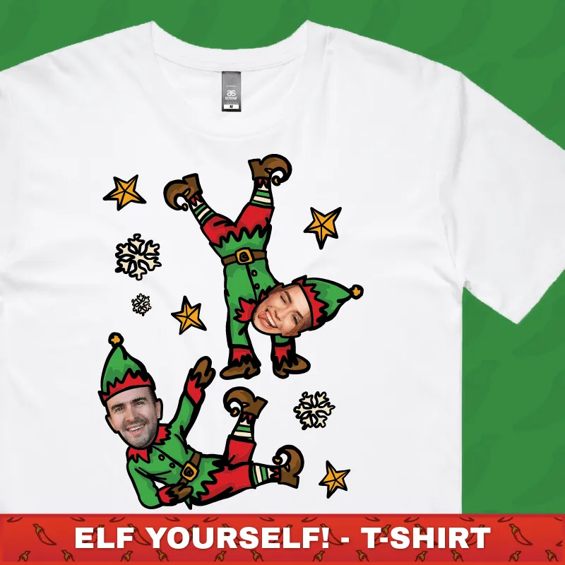 Elf Yourself 😜🎄- Personalised Unisex T Shirt