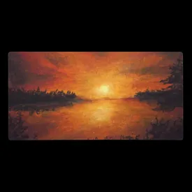 Falling Sun ~ Gaming Mouse Pad