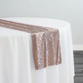 Glitz Sequins Table Runner in Blush