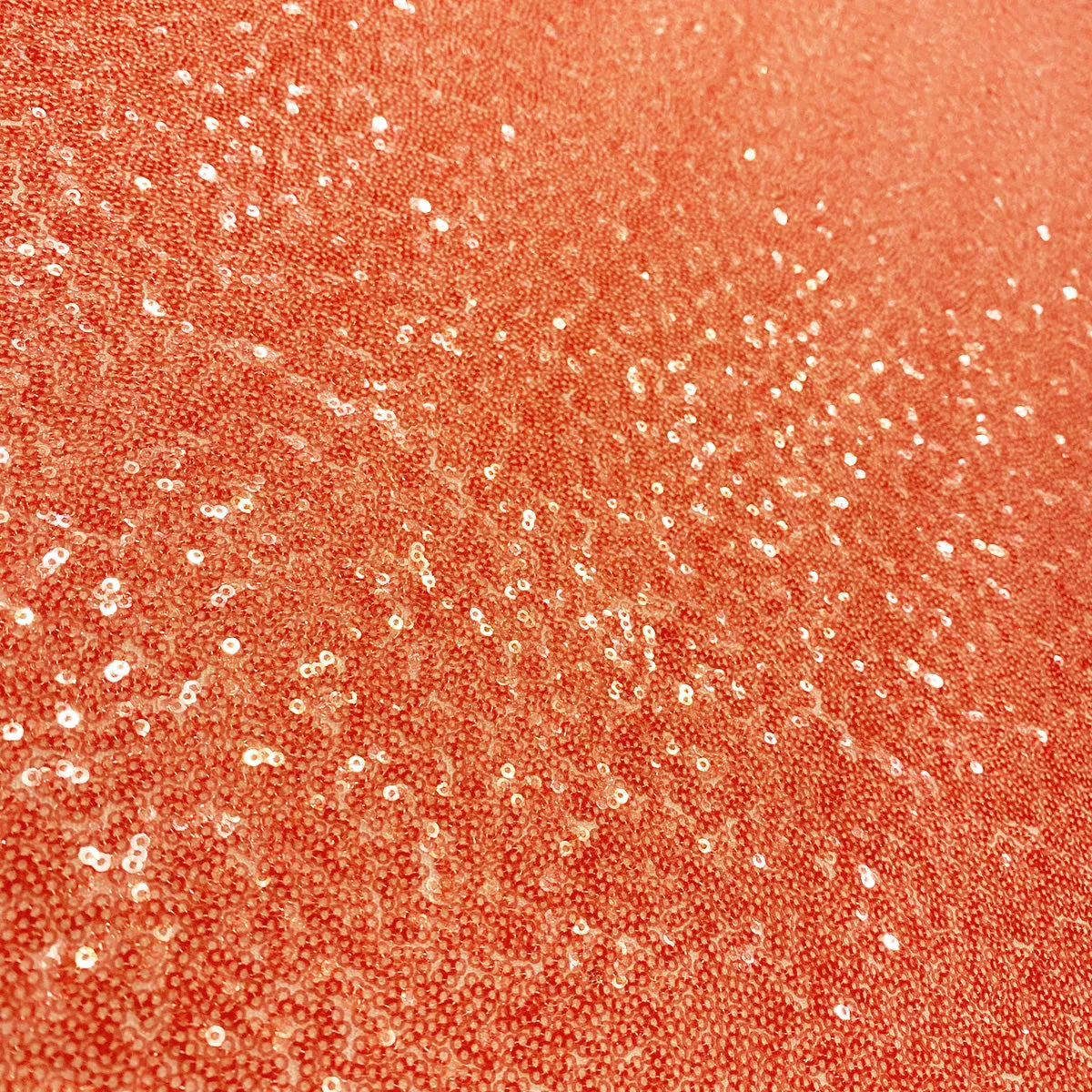 Glitz Sequins Table Runner in Peach