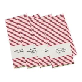 Happy Alcohol-Idays Printed Dishtowels