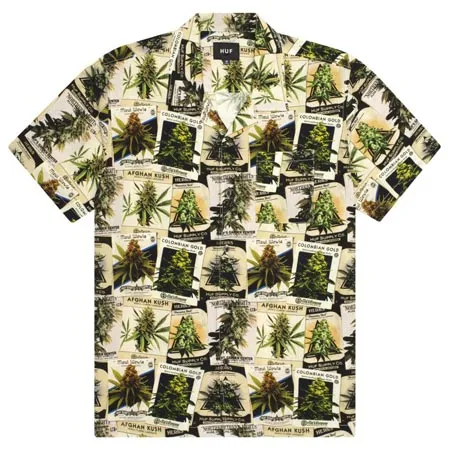 HUF Green Thumb Short Sleeve Woven Button-Up Shirt