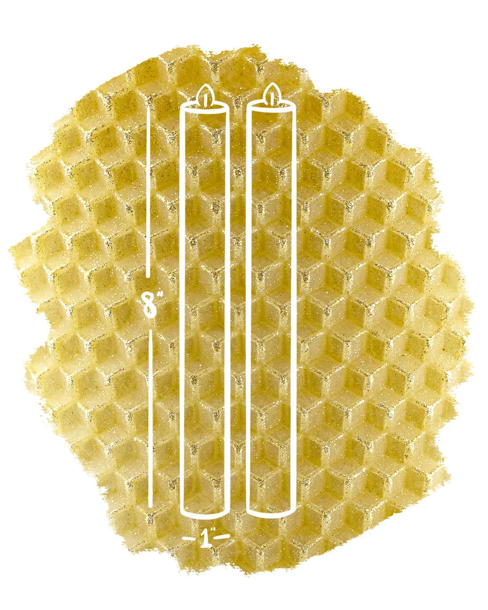 Imperial Beeswax Tapers