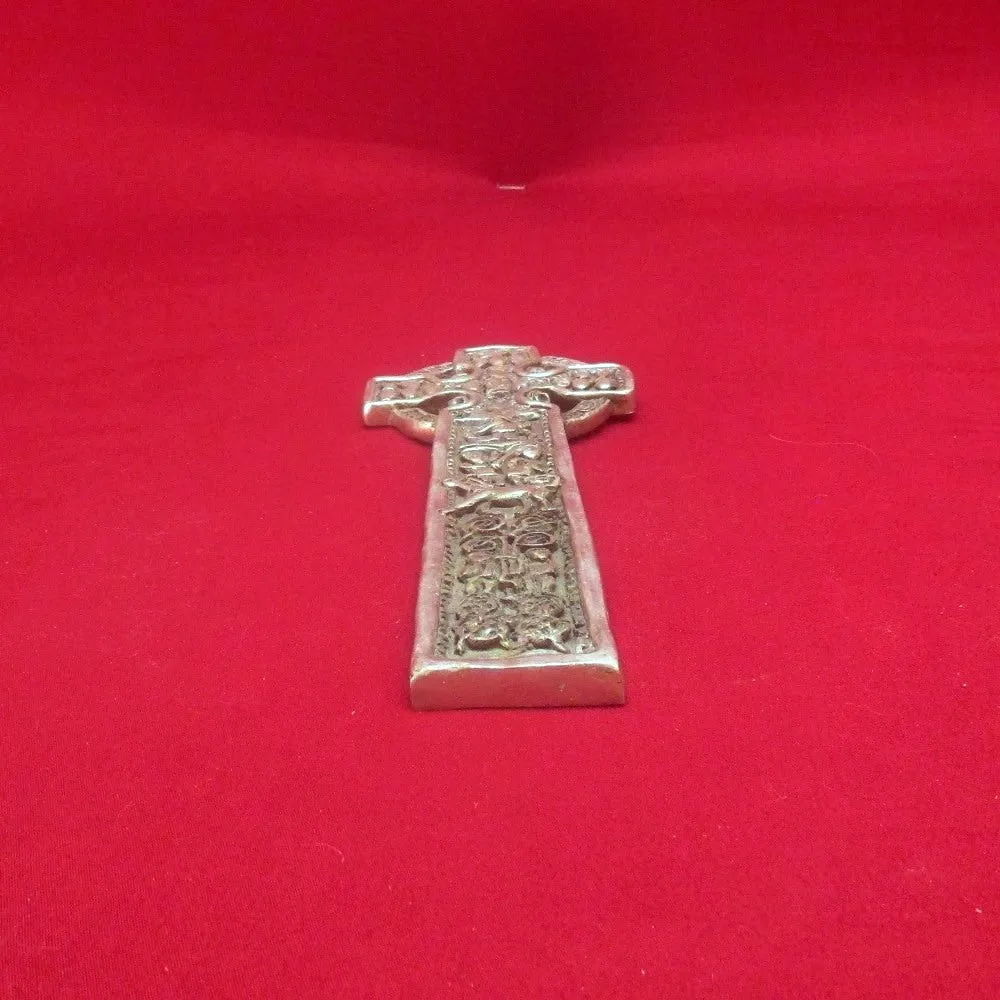 Irish Pewter Cross Drum Cliff Cross