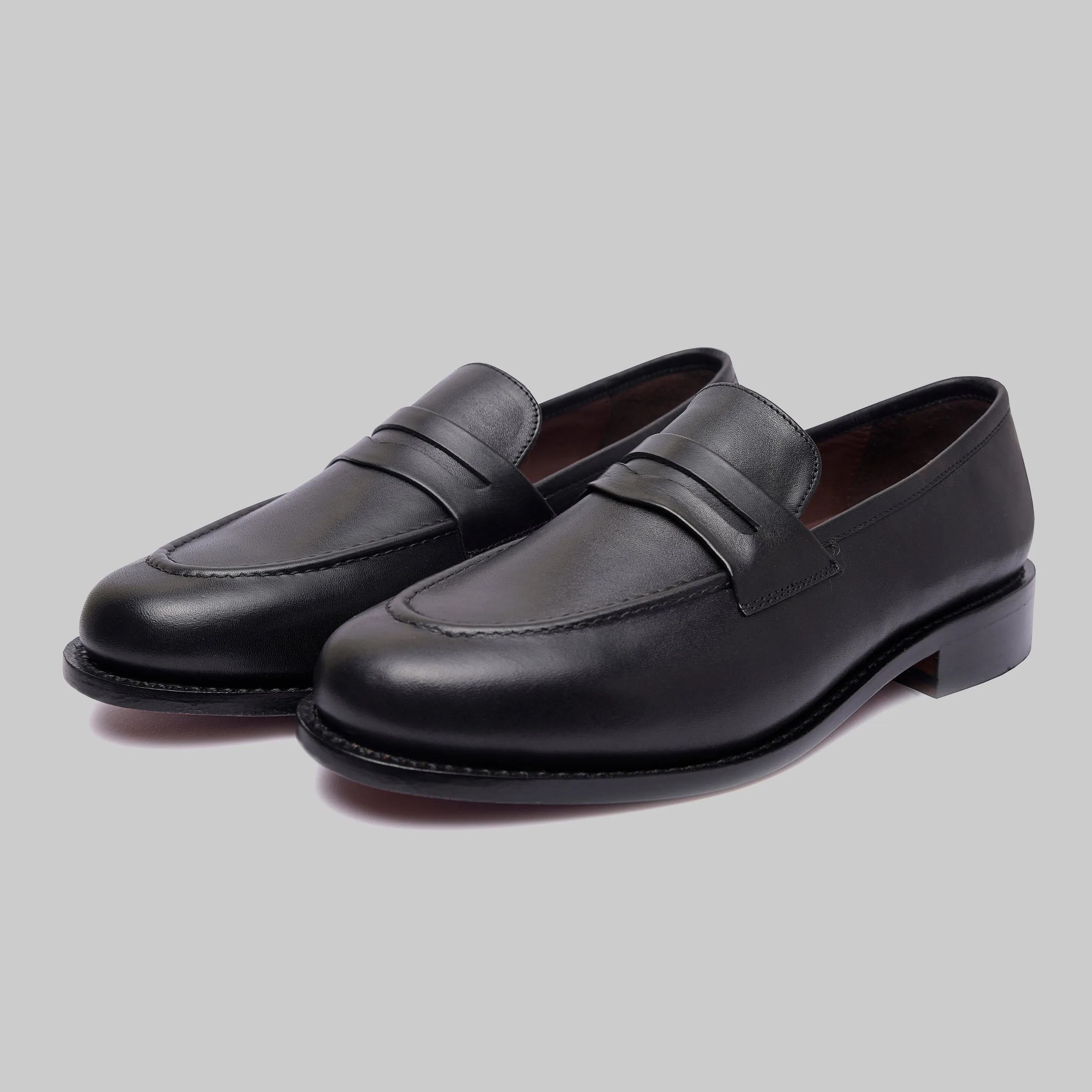 James Goodyear Welted Formal Penny Loafers