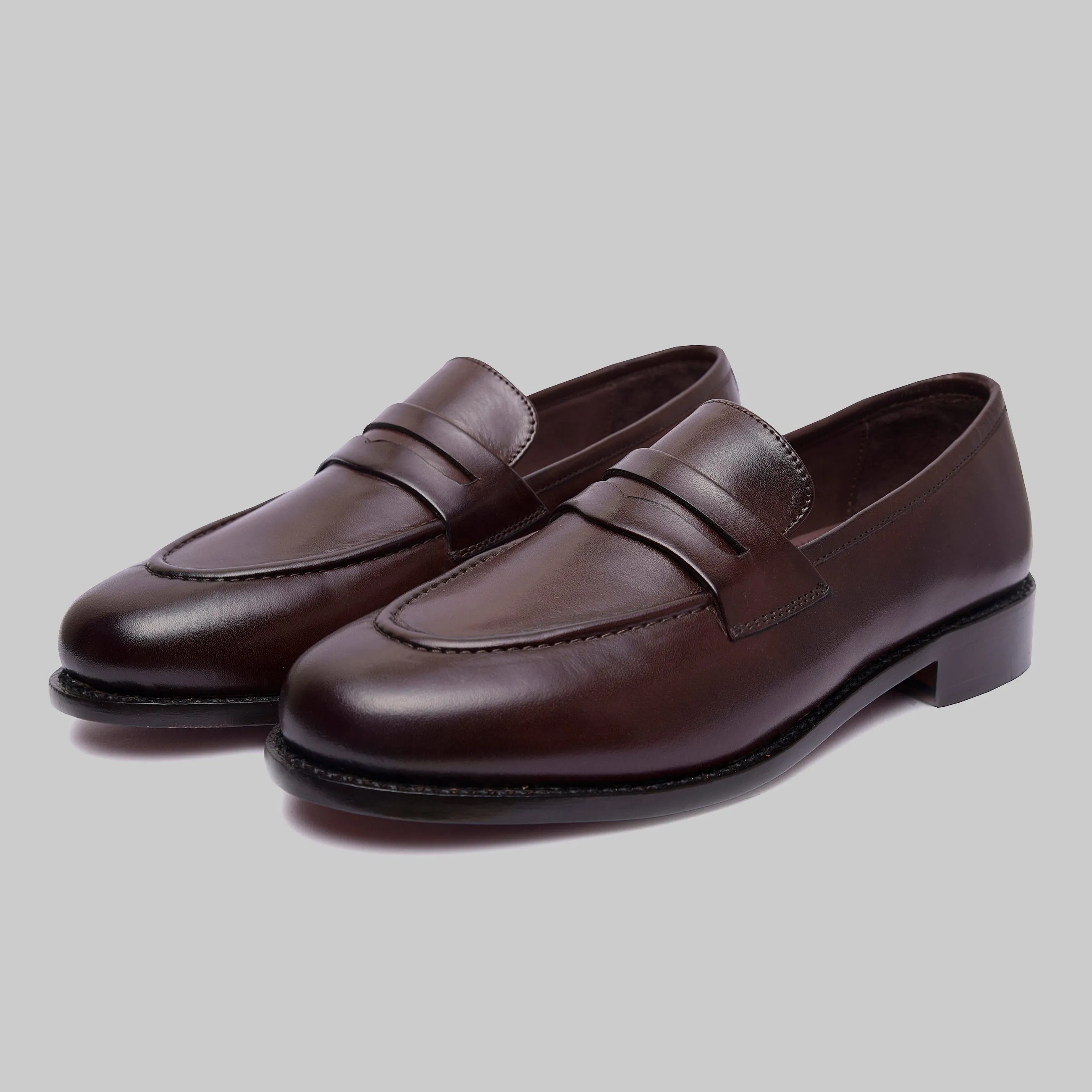 James Goodyear Welted Formal Penny Loafers