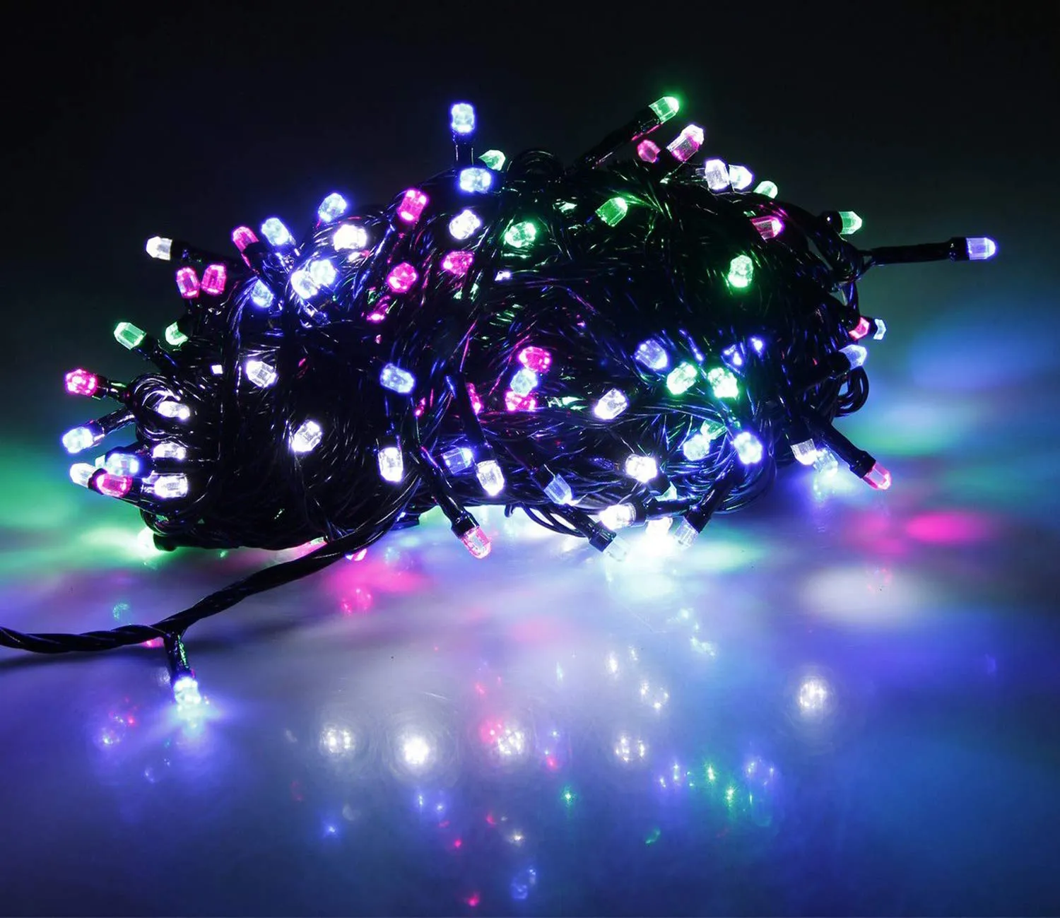 Kuber Industries 3 Pieces 10 Meter Diamond LED's Waterproof Fairy Decorative String Light - Red Green Blue - Decoration Indoor/Outdoor for Party Wedding Diwali -CTKTC22988