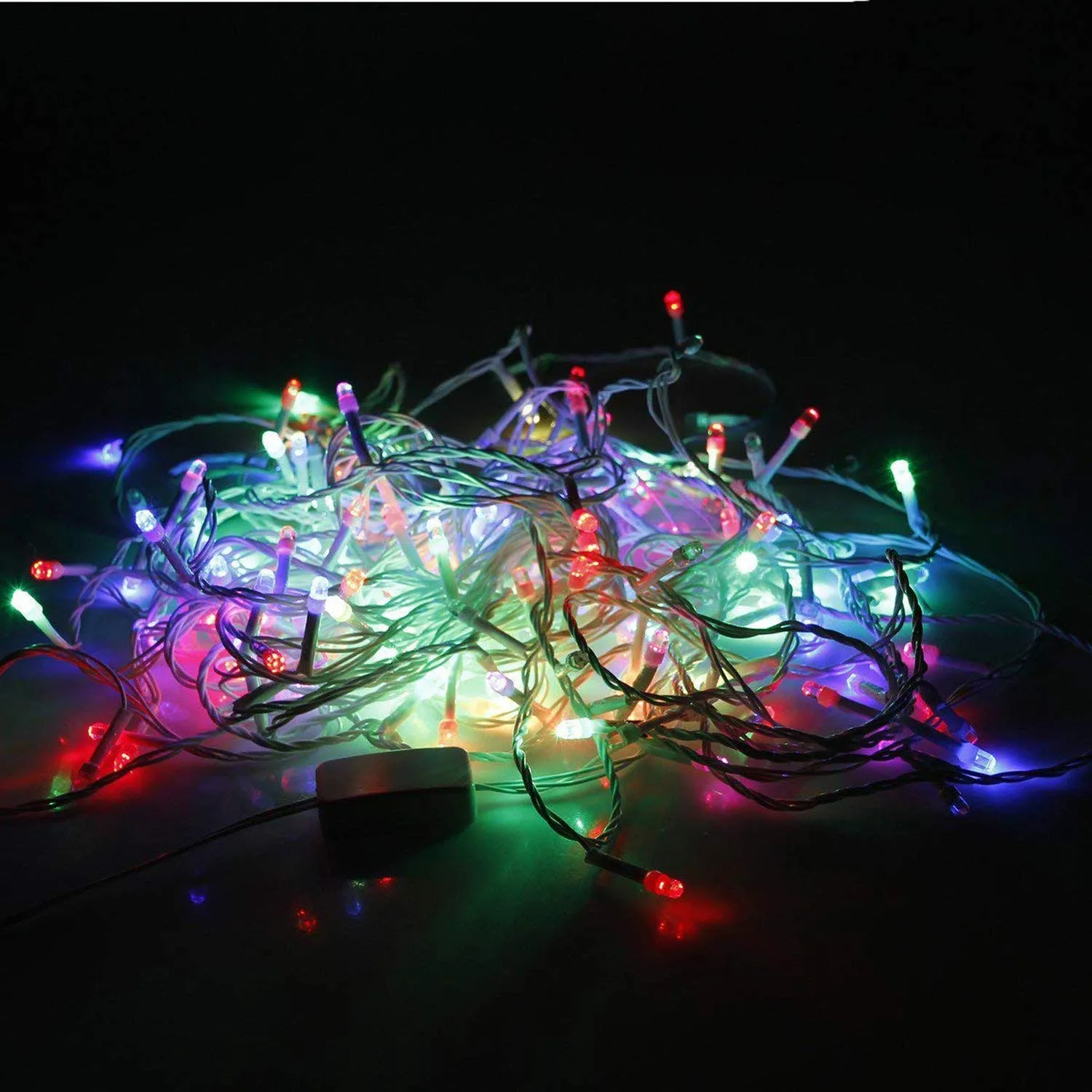 Kuber Industries 3 Pieces 15 Meter Diamond LED's Waterproof Fairy Decorative String Light - Red Green Blue - Decoration Indoor/Outdoor for Party Wedding Diwali -CTKTC22984