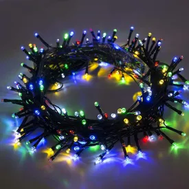 Kuber Industries 3 Pieces 8 MM 20 Meter LED's Waterproof Fairy Decorative String Light - Red Green Blue - Decoration Indoor/Outdoor for Party Wedding Diwali -CTKTC23020