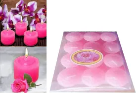 Lavender scented valentine day candles