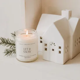 Let It Snow 9 oz Soy Candle