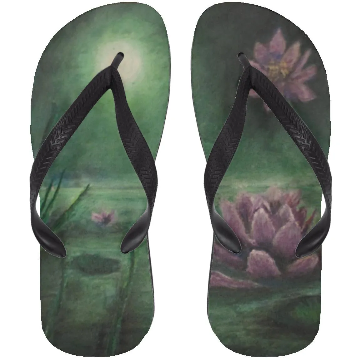 Lily Pond ~ Flip Flops