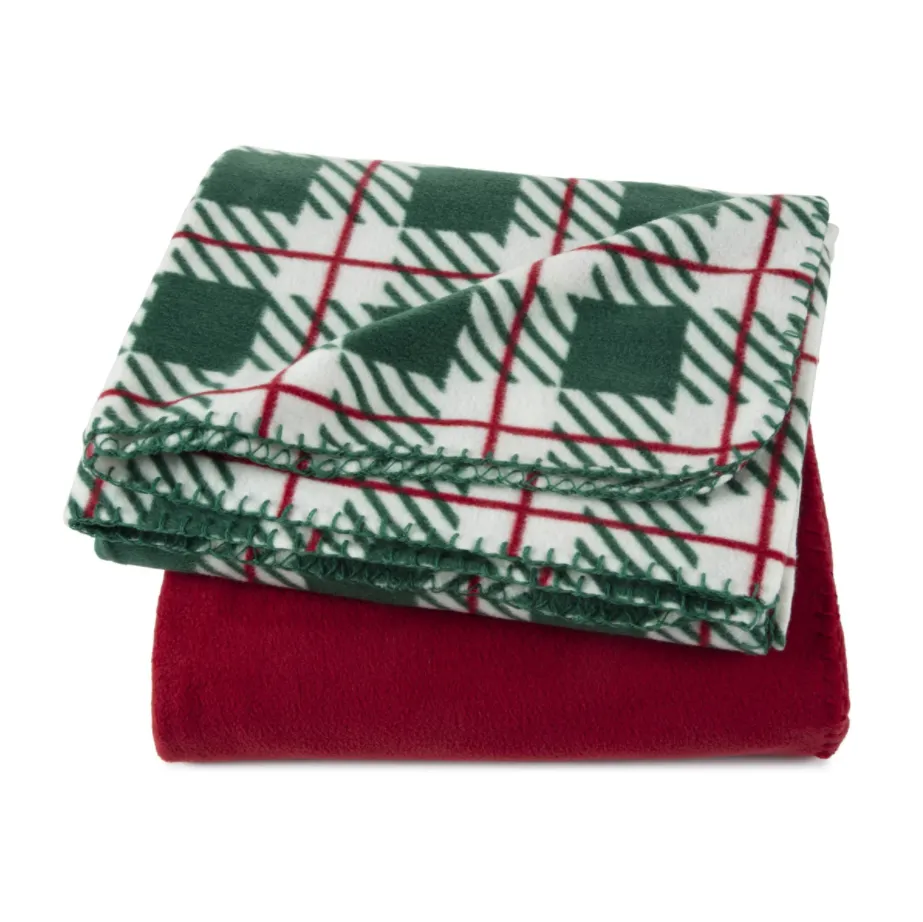 Martex Supersoft Holiday Throw Gift Set - 2 Pack