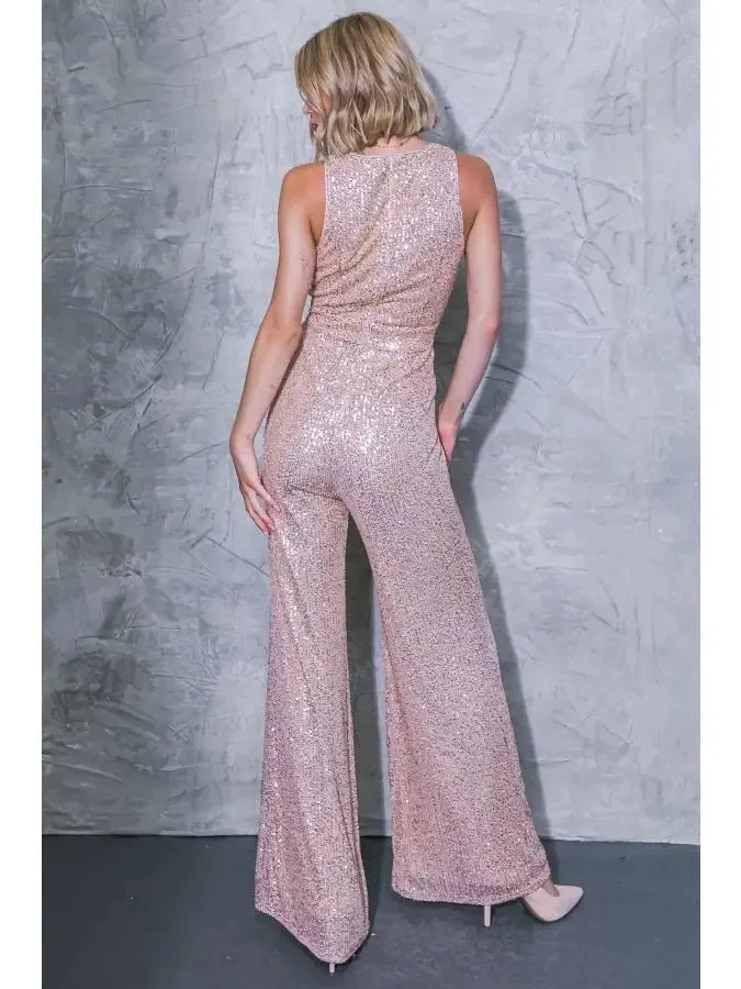 My Chance To Dance Sequin Jumpsuit