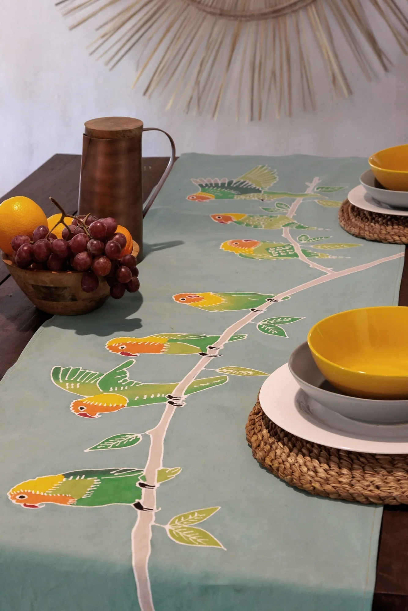 Papiko Lovebird Table Runner