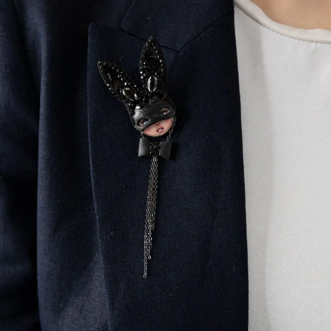 Playboy Chain Brooch