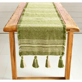 Ponchaa Tassel Table Runner