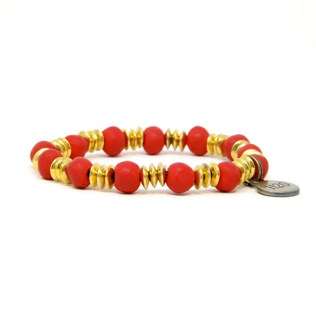 Red Mission Up Bracelet