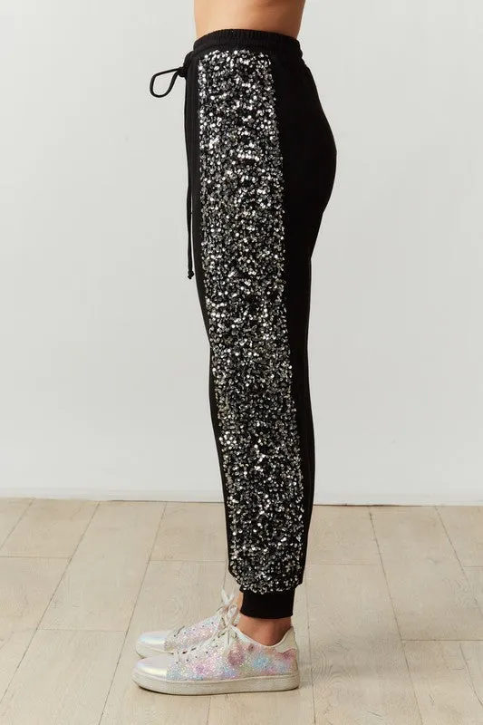 Sequin Jogger