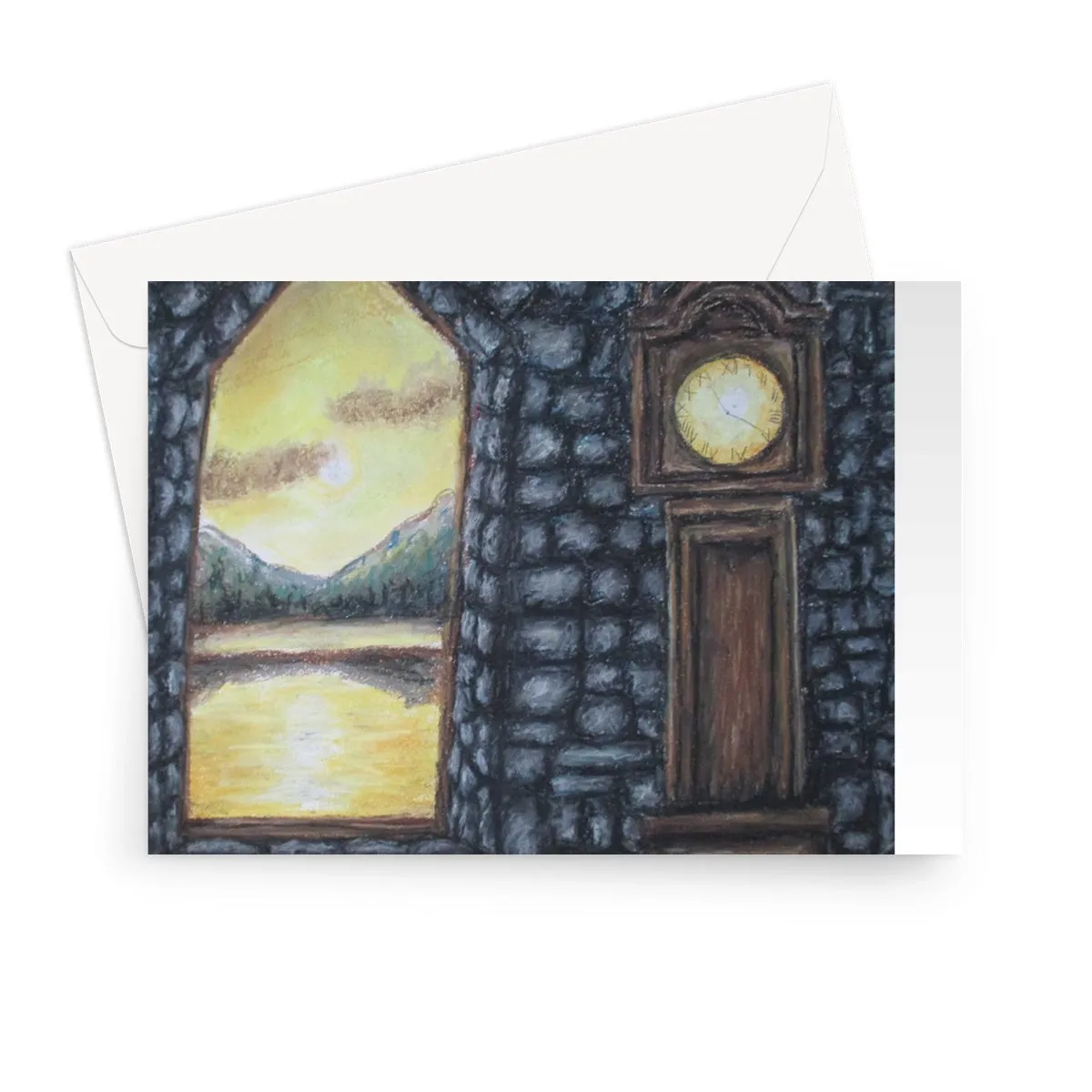 Setting Time Chime ~ Greeting Card