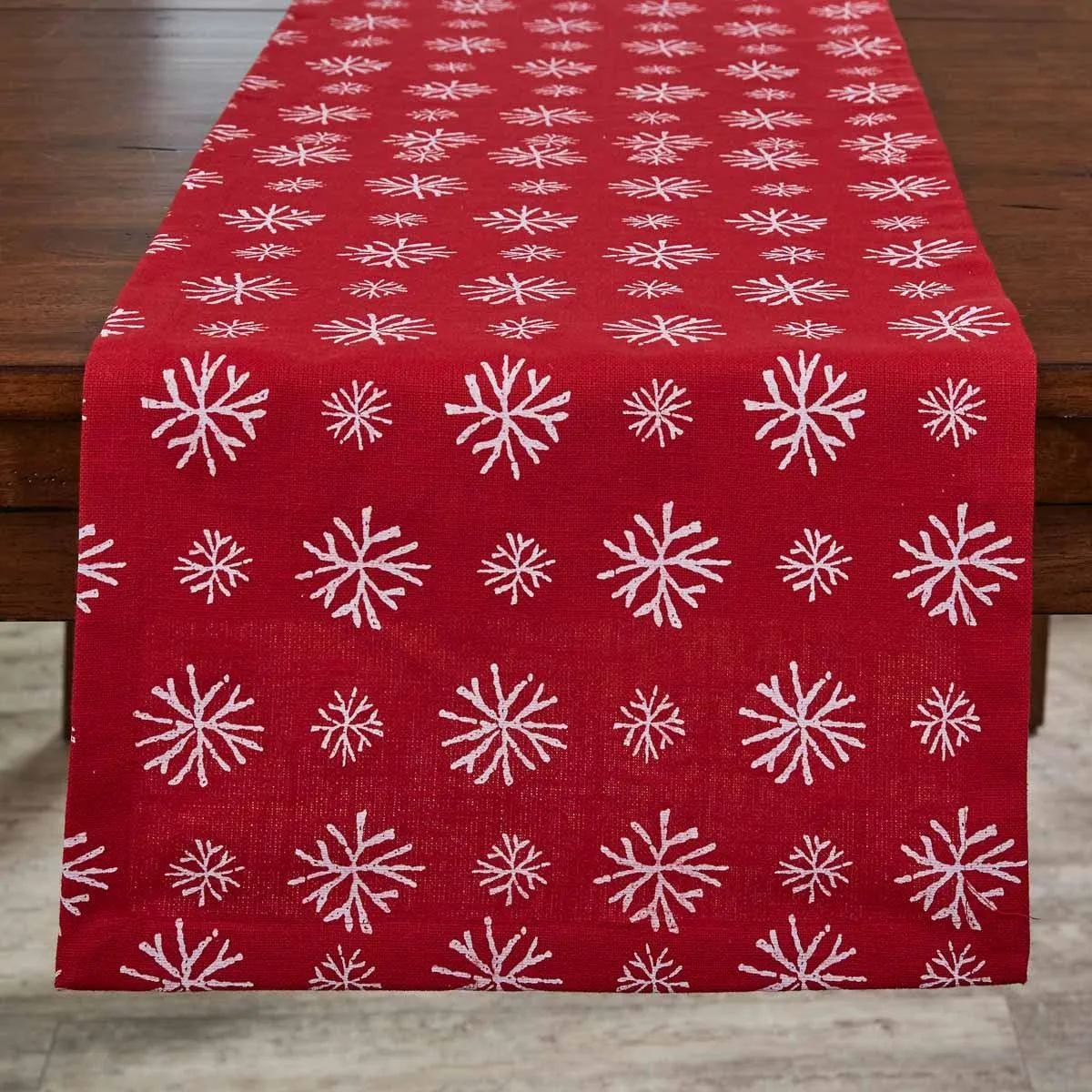 Snowflake Table Runners 15x72  Park Designs