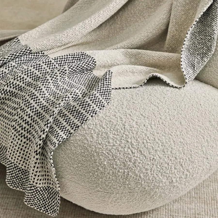 Sonoma Cotton Throw - Onyx