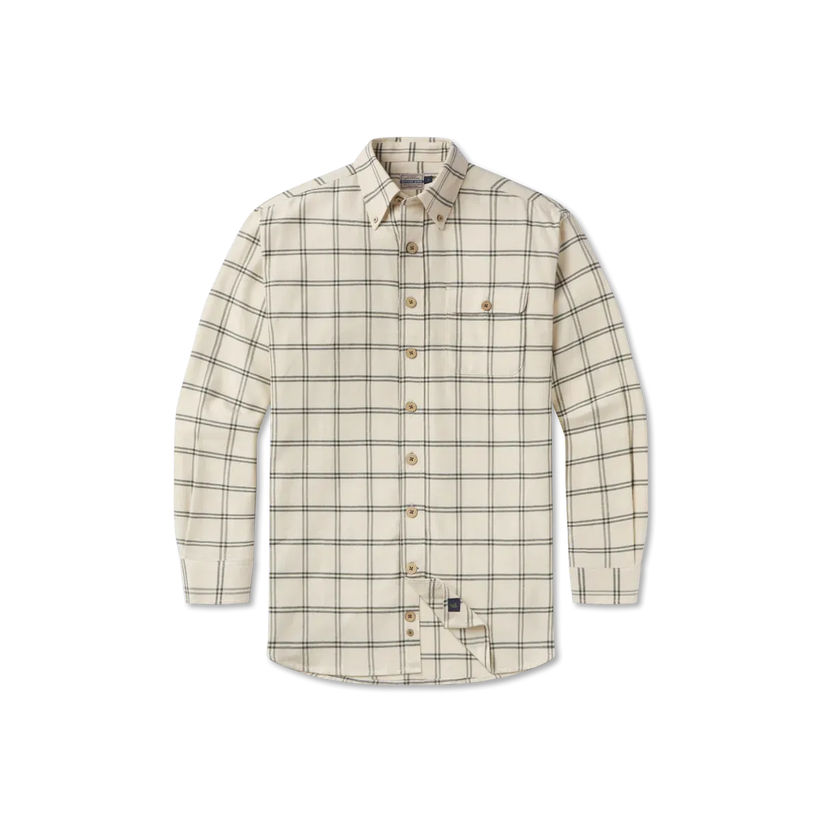 Southern Marsh Cedar Park Flannel - Dark Olive/Tan