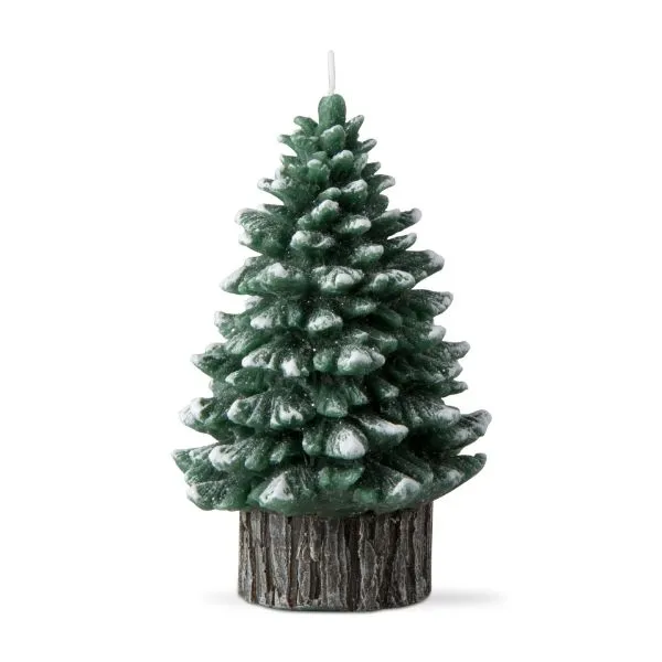 Spruce Rustic Tree Candle