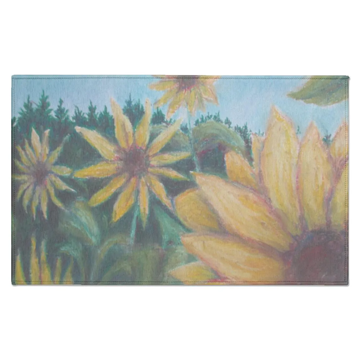 Sunny Flower ~  Indoor Doormat