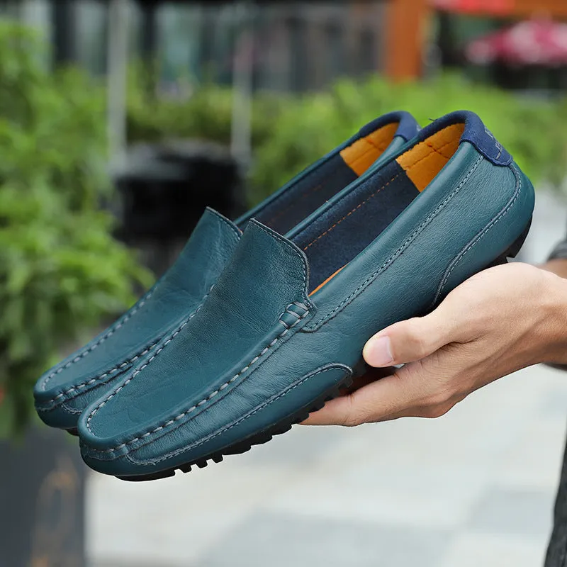 The Pysel - Men's Leather Loafers