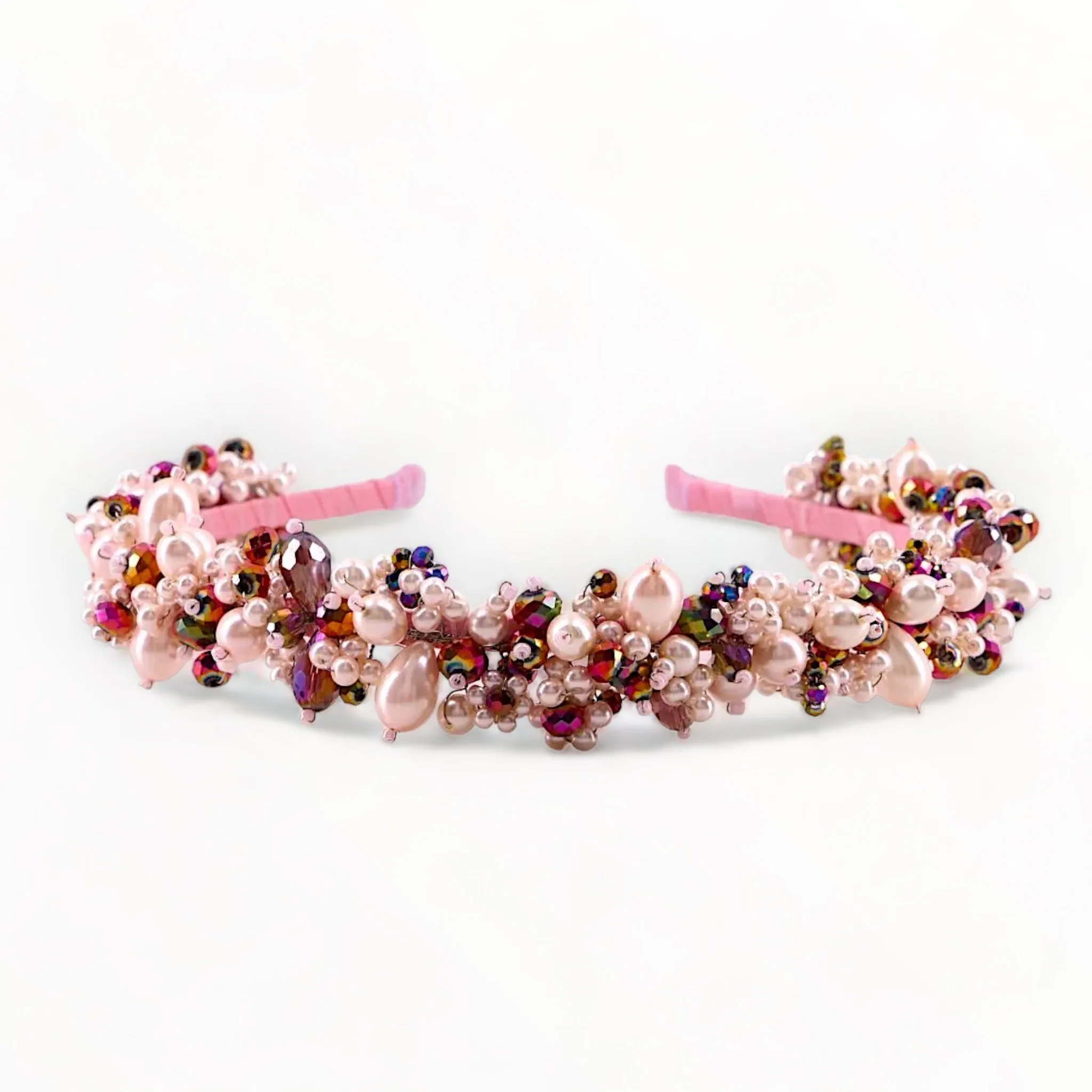 The Sachi Girls Designer hand-beaded Headband