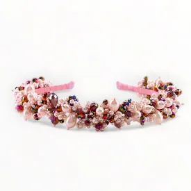 The Sachi Girls Designer hand-beaded Headband